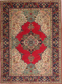  Tabriz Patina Rug 264X355 Persian Wool Red/Beige Large Carpetvista