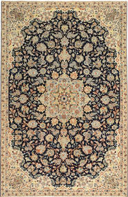 Najafabad Patina Rug 213X332 Beige/Dark Grey Wool, Persia/Iran Carpetvista