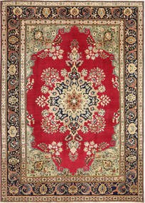 Tabriz Patina Rug 240X337 Beige/Brown Wool, Persia/Iran Carpetvista