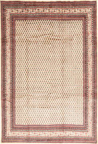 225X325 絨毯 サルーク Mir オリエンタル ベージュ/オレンジ (ウール, ペルシャ/イラン) Carpetvista