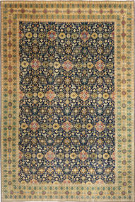 244X360 Dywan Orientalny Tebriz Patina Beżowy/Pomarańczowy (Wełna, Persja/Iran) Carpetvista