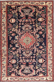  Bakhtiari Patina Pictorial Rug 215X323 Persian Wool Red/Dark Purple Carpetvista