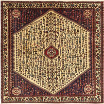  Persian Abadeh Fine Rug 203X204 Square (Wool, Persia/Iran)