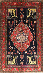  Nahavand Pictorial Rug 150X253 Persian Wool Small Carpetvista