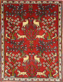  62X83 Sarough Figurativ Teppich Persien/Iran Carpetvista