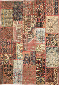 Patchwork Rug 170X242 Wool, Persia/Iran Carpetvista