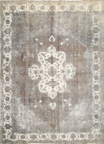  Colored Vintage Rug 285X393 Vintage Persian Wool Beige/Grey Large Carpetvista
