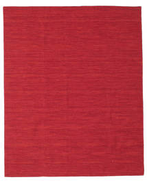  200X250 Kelim Loom Dark Red Rug