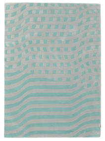  140X200 シャギー ラグ 小 Passages Handtufted 絨毯 - ブルー ウール