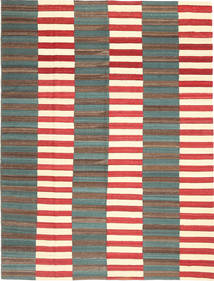Kelim Modern Teppich 217X287 Rot/Beige Wolle, Afghanistan Carpetvista