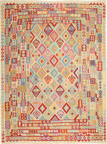  Kilim Afghan Old Style Rug 258X338 Wool Large Carpetvista