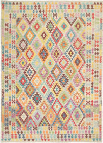  Kelim Afghan Old Stil 211X289 Wollteppich Carpetvista
