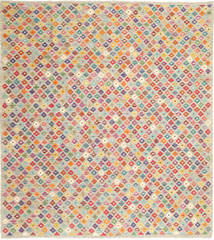 Kelim Modern Teppich 222X243 Quadratisch Wolle, Afghanistan Carpetvista