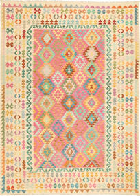 絨毯 オリエンタル キリム アフガン オールド スタイル 209X285 (ウール, アフガニスタン)