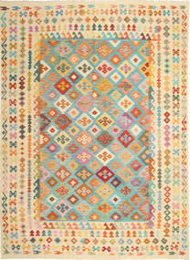  257X346 Μεγάλο Κιλίμ Afghan Old Style Χαλι Μαλλί, Carpetvista