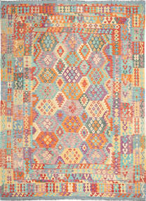  Orientalsk Kelim Afghan Old Style Tæppe 255X345 Stort Uld, Afghanistan Carpetvista