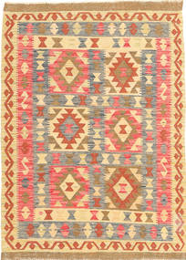 Kilim Afghan Old Style Rug 103X144 Wool, Afghanistan Carpetvista
