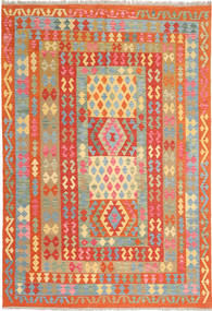  181X261 Kilim Afghan Old Style Tappeto Lana, Carpetvista