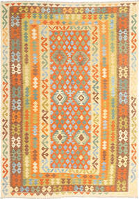  Kelim Afghan Old Style Vloerkleed 207X298 Carpetvista