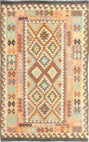 129X206 Kilim Afghan Old Style Rug Oriental (Wool, Afghanistan) Carpetvista