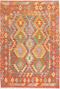 123X177 Kelim Afghan Old Stil Teppich Orientalischer (Wolle, Afghanistan) Carpetvista