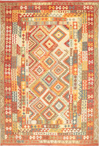  Kilim Afghan Old Style Tappeto 203X297 Di Lana Carpetvista