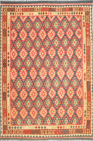  202X305 Kelim Afghan Old Stil Teppich Wolle, Carpetvista