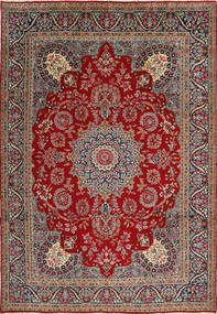 Kerman Vloerkleed 242X349 Wol, Perzië/Iran Carpetvista