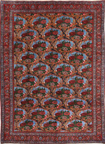 255X350 Senneh Rug Oriental Large (Wool, Persia/Iran) Carpetvista
