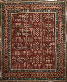 Kelim Russisch Sumakh Teppich 300X375 Großer Wolle, Aserbaidschan/Rußland Carpetvista