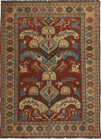  Oriental Kilim Russian Sumakh Rug 161X230 Wool, Azerbaijan/Russia Carpetvista