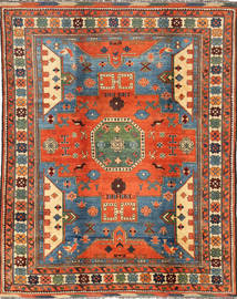  Orientalischer Kazak Teppich 204X253 Wolle, Persien/Iran Carpetvista