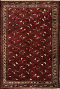  Orientalisk Turkaman Matta 231X340 Ull, Persien/Iran Carpetvista