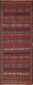 153X398 Kilim Russian Sumakh Rug Oriental Runner
 (Wool, Azerbaijan/Russia) Carpetvista