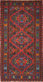 193X372 Tappeto Kilim Russo Sumakh Orientale (Lana, Azarbaijan/Russia) Carpetvista