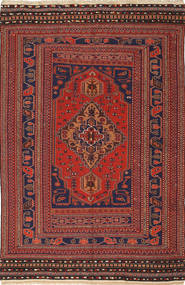  156X241 Klein Kelim Russisch Sumakh Teppich Wolle, Carpetvista