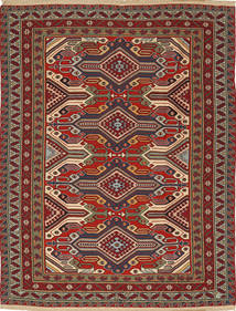 174X238 絨毯 オリエンタル キリム ロシア産 スマーク (ウール, アゼルバイジャン/ロシア) Carpetvista
