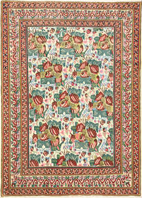 Afshar Teppich 107X147 Wolle, Persien/Iran Carpetvista