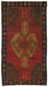 Orientalsk Kelim Halvt Antikke Tyrkiske Teppe 170X330 Ull, Tyrkia Carpetvista