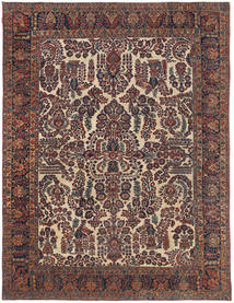 絨毯 ペルシャ サルーク American 266X347 レッド/ダークグレー 大きな (ウール, ペルシャ/イラン)