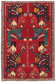 167X249 Tappeto Ghashghai Fine Figurale Orientale (Lana, Persia/Iran) Carpetvista