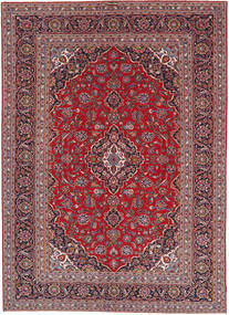  Persialainen Keshan Patina Matot 241X341 Punainen/Tummanpunainen Carpetvista