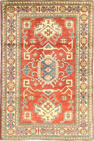 Kazak Fine Vloerkleed 106X155 Wol, Pakistan Carpetvista
