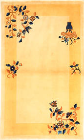 92X154 絨毯 中国 アンティーク仕上げ オリエンタル (ウール, 中国) Carpetvista