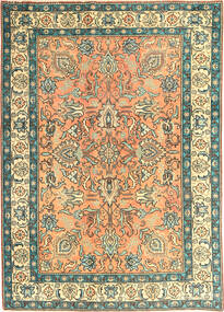  137X190 Klein Colored Vintage Teppich Wolle, Carpetvista