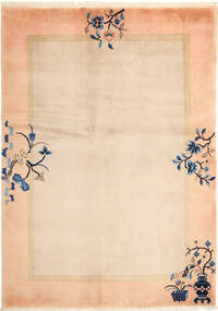 絨毯 オリエンタル 中国 アンティーク仕上げ 139X193 (ウール, 中国)