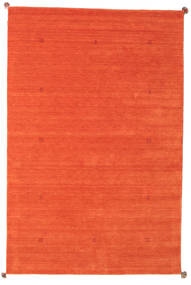 193X292 Dywan Loribaf Loom Nowoczesny Czerwony/Pomarańczowy (Wełna, Indie) Carpetvista