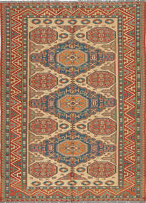  Orientalisk Kelim Rysk Sumakh Matta 151X212 Ull, Azarbaijan/Ryssland Carpetvista