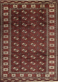  Orientalsk Turkaman Tæppe 207X286 Uld, Persien/Iran Carpetvista