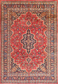  Orientalisk Mashad Matta 195X280 Ull, Persien/Iran Carpetvista
